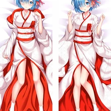 Аниме RE ZERO KARA Hajimeru Isekai жизнь в другой Наволочки Dakimakura Чехол