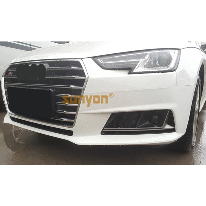 

for Audi A4l 2009-2019 Front Fog Lamp Cover Refitting RS4 S4 Fog Lamp Frame