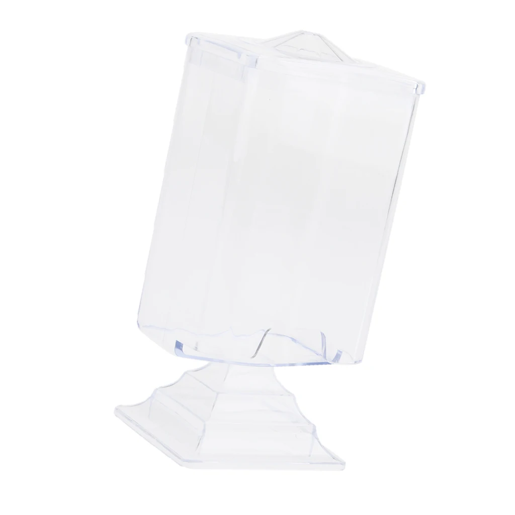 Прозрачный акриловый держатель для салфеток дизайна ногтей чехол макияжа ватные
