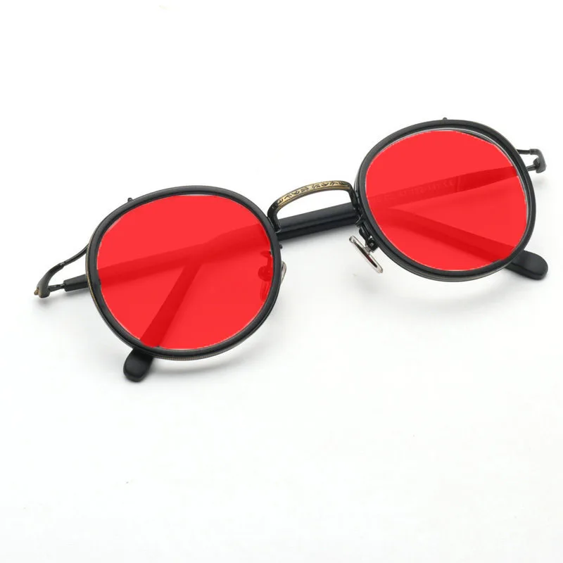 Мужские и женские солнцезащитные очки негабаритные Винтажные Солнцезащитные в