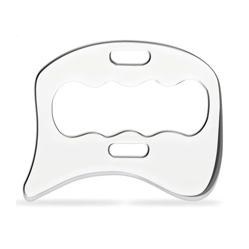 

Инструменты для массажа Guasha из нержавеющей стали, инструмент для массажа для соскабливания мягких тканей, подходит для спины, ног, рук