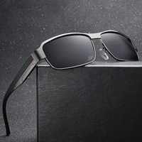 luxury mens polarized sunglasses men driving fishing designer sun glasses for man metal vintage goggles shades anti glare uv400