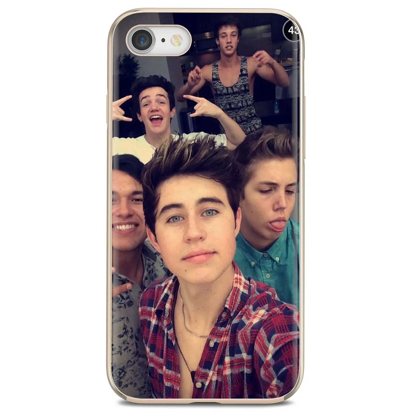 Мягкий чехол с изображением мальчиков-Камерона Далласа для Samsung Galaxy S6 S10E S10 Edge Lite