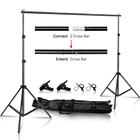 Система поддержки фона SH для фотостудии набор для фона держатель с сумкой для муслиновых фонов, бумаги и холста