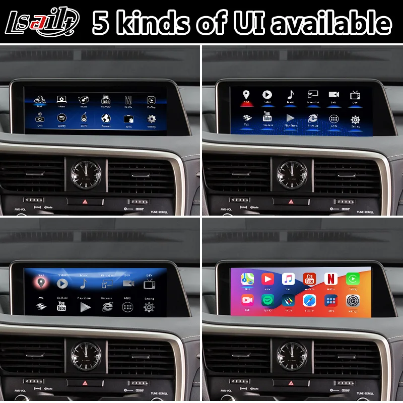 Интерфейс Lsailt Android Carplay для Lexus RX350 RX450h RX200T RX 2013 2019 управление мышью мультимедийная