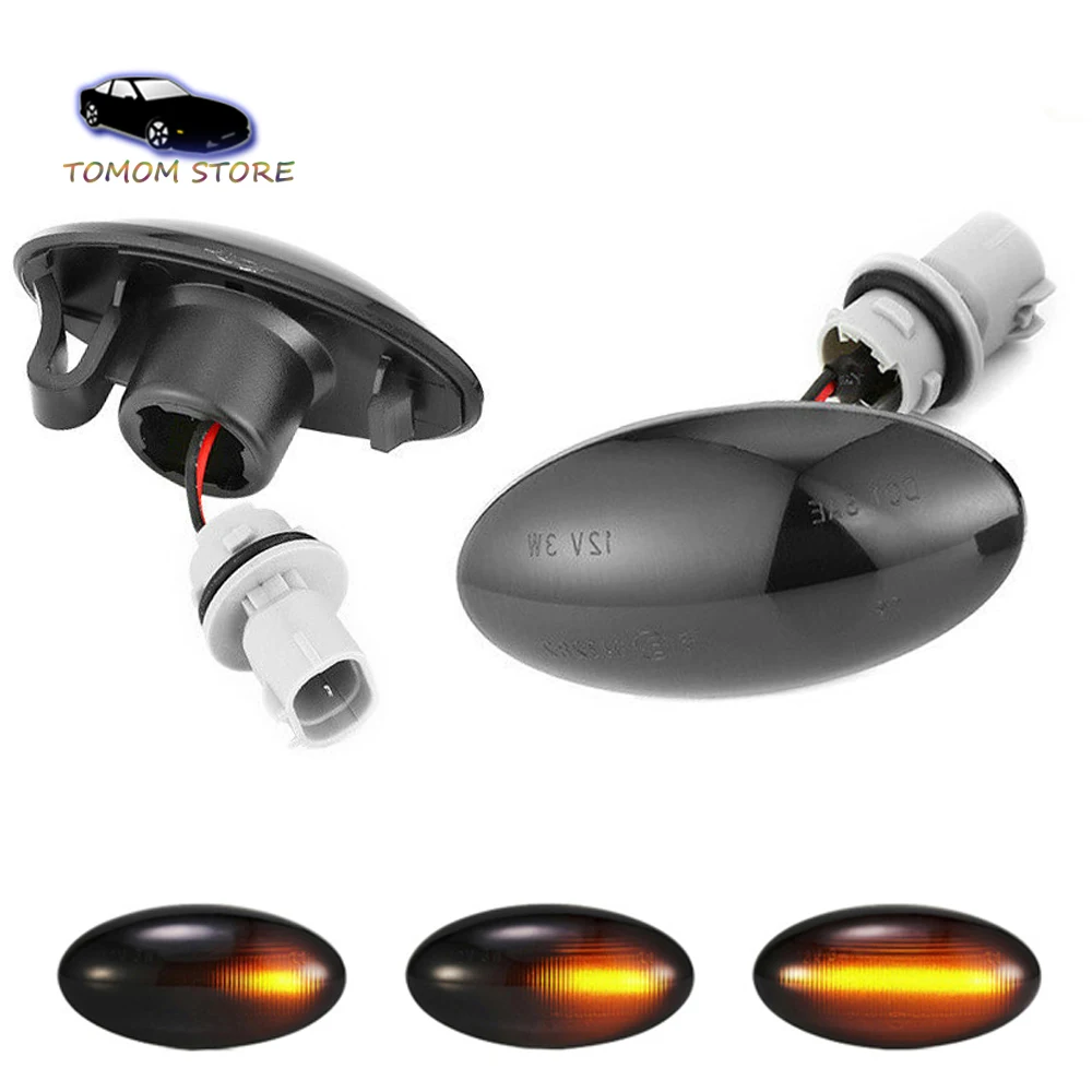 

1Pair LED Dynamic Amber LED Turn Signal Indicator Light for Suzuki XL7 Vtarai SX4 S-Cross GL Swift Splash Jimny Ignis Alto APV