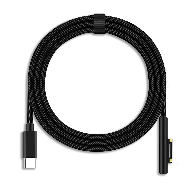 2 м Тип USB C Питание Зарядное устройство адаптер 65W 15V 3A Быстрая зарядка PD кабель