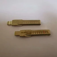 no 31 hu66 scale mark key blade for volkswagen skoda engraved line key blade uncut blank scale shearing teeth for vw