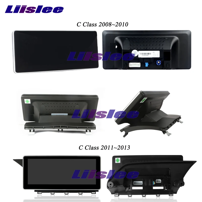 Автомобильный мультимедийный плеер Liislee для Mercedes Benz C Class C200 C260 C180 MB W204 2007 ~ 2014