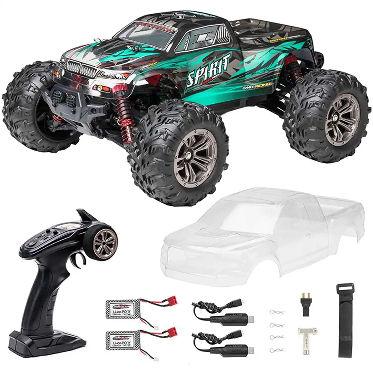 

1:16 4WD RC Car Updated Version 2.4G Radio Control 62km/h RC Cars Off-Road Remote Control Car Trucks Toys For Kids Boys Gift