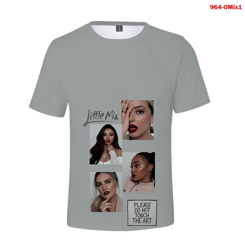 

Edward Girl Group Little Mix Tshirt Women Men Clothing Oversized T Shirt Streetwear T-shirt Aesthetic Clothes Little Mix 3D Tops