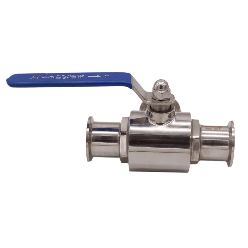 Шаровой кран 3 Wa с тремя зажимами плоская ручка полный порт наружный диаметр 1 5 мм