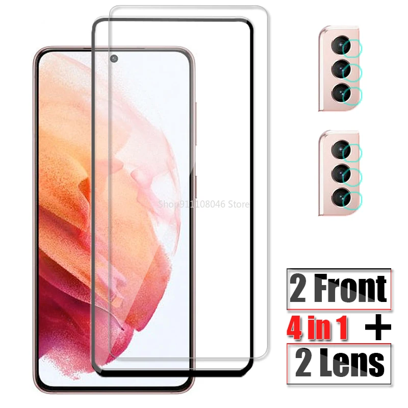 

Camera Screen Protector For Samsung Galaxy S21 Glass Protective On For Samsung S21 Plus + S 21 21Plus Front Tempered Glas Film
