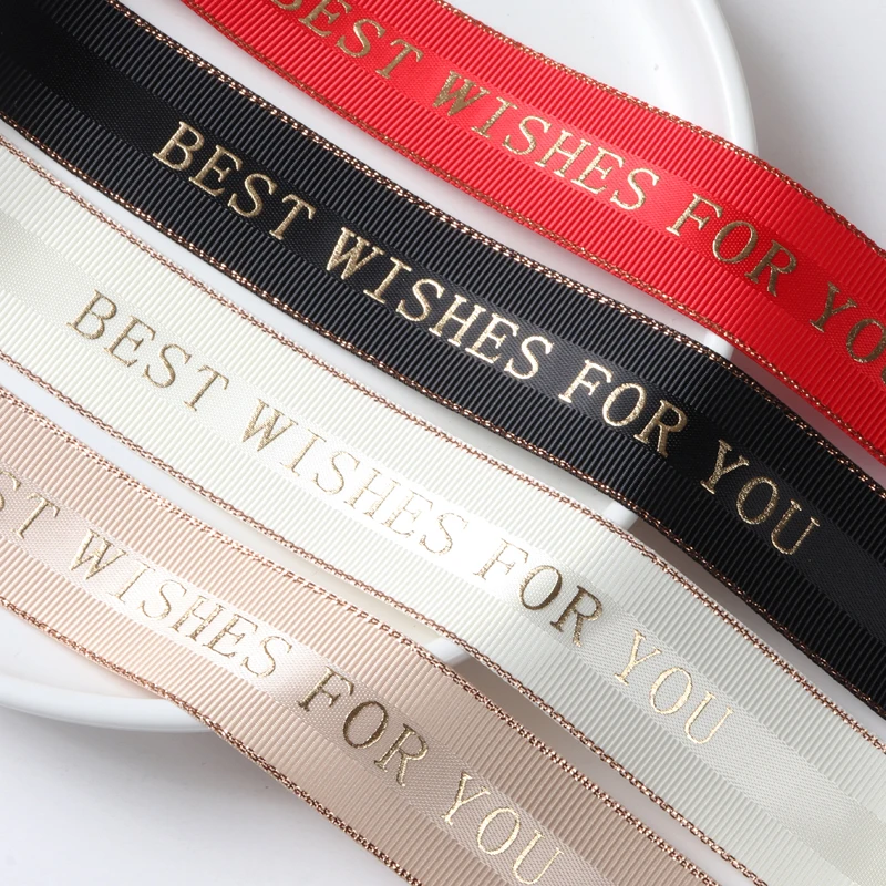 25 мм золочение ленты подарки на свадьбу день рождения упаковочной коробки