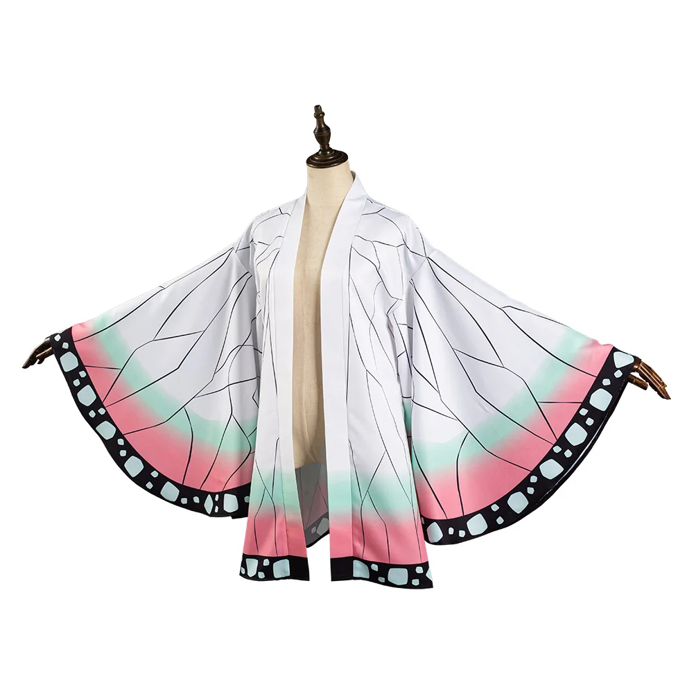 Костюм для косплея кочоу шинобу из аниме убийца демонов пальто киномо взрослых и