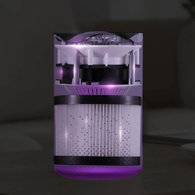 

Hot TOD-Air Purifier,Captures Allergens Heap Washable Filter for Home,LED Night Light,Contact Button,Ultra Quiet