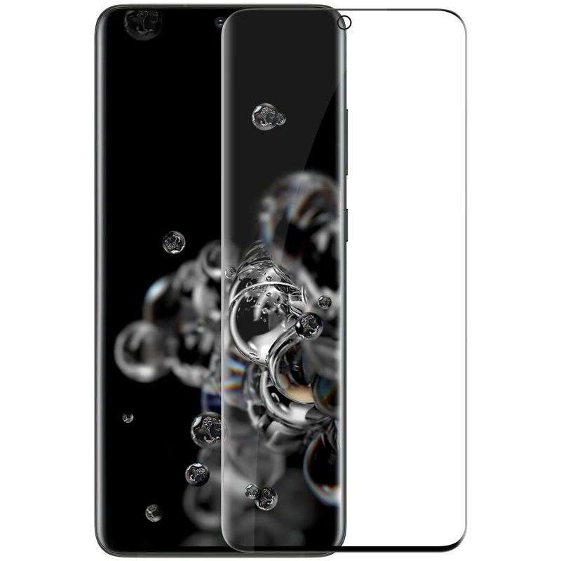 Закаленное стекло для Samsung Galaxy S20 + Plus NILLKIN 3D изогнутое защитное CP MAX | Мобильные