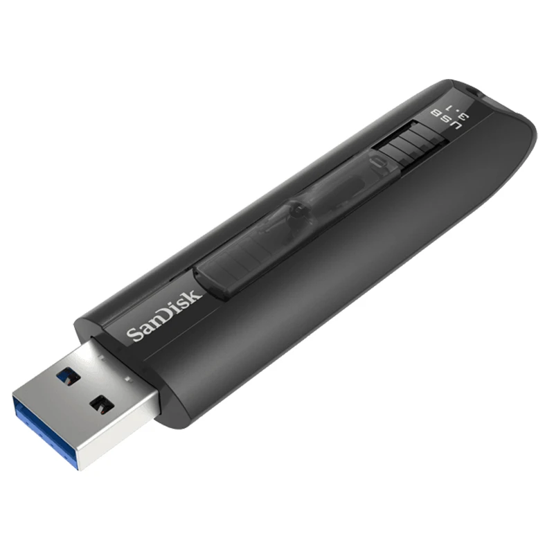 Двойной Флеш-накопитель SanDisk CZ800 для экстремальных условий Go USB 3,1 флеш-накопитель 128 ГБ флэш-накопитель 64 Гб повышенной Скорость 200 МБ/с. USB Memory Stick устройства хранения данных U диск - Цвет: Черный