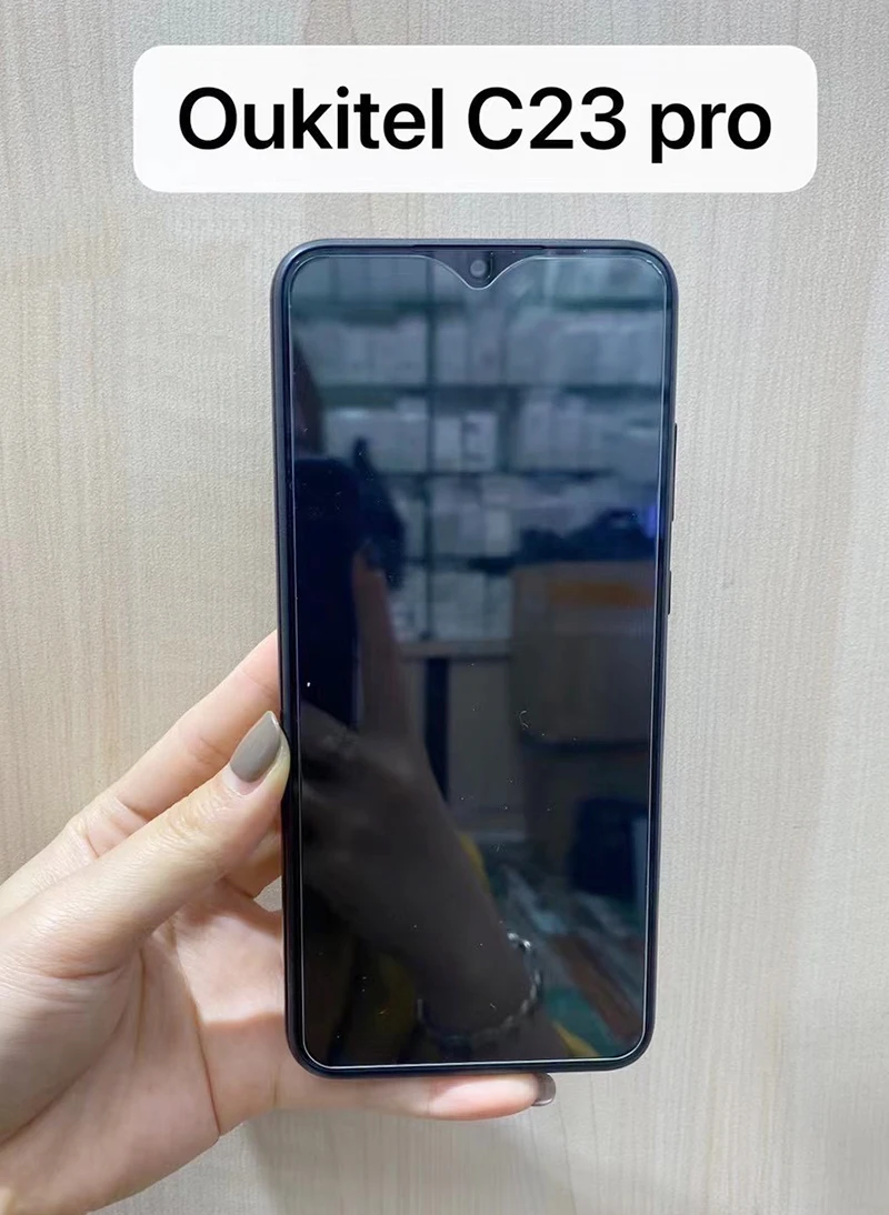 2 шт. защитная пленка для экрана Oukitel C23 Pro из закаленного стекла 9H 2.5D с защитой от