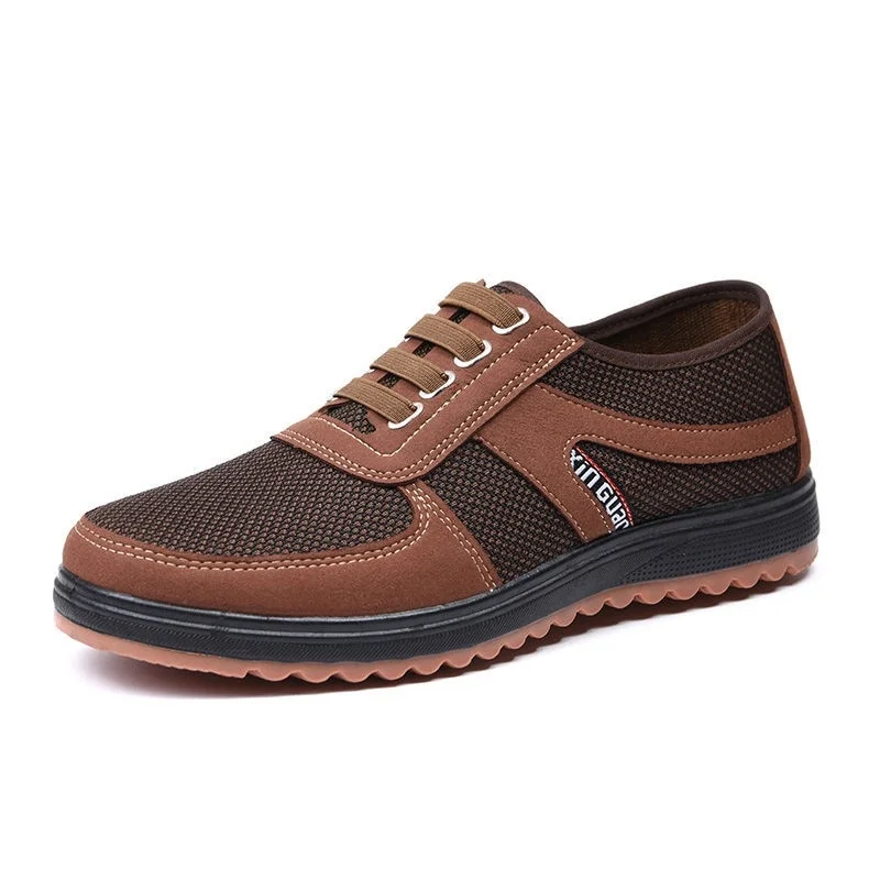 

2021 new summer men's casual shoes fashionable and comfortable breathable cloth shoes work all-match canvas single shoes men