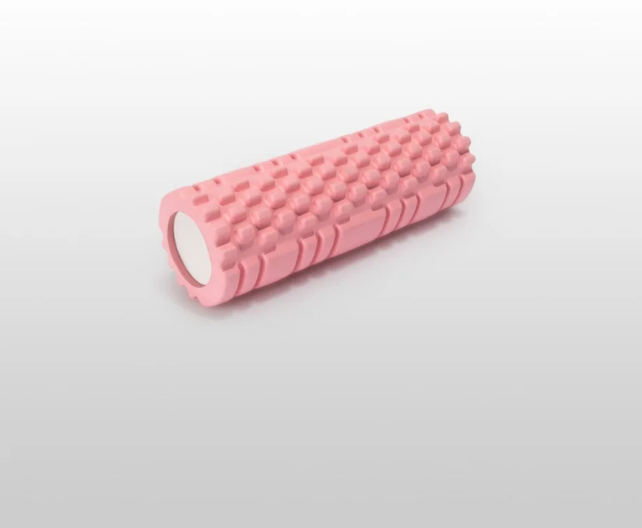 33cm pink 33cm45cmполые колонки для йоги роликовые блоки для йоги eva пена ролик для Пилатес фитнес спортзал массаж мышцы Релаксация спортивные инструменты - Цвет: 33cm pink