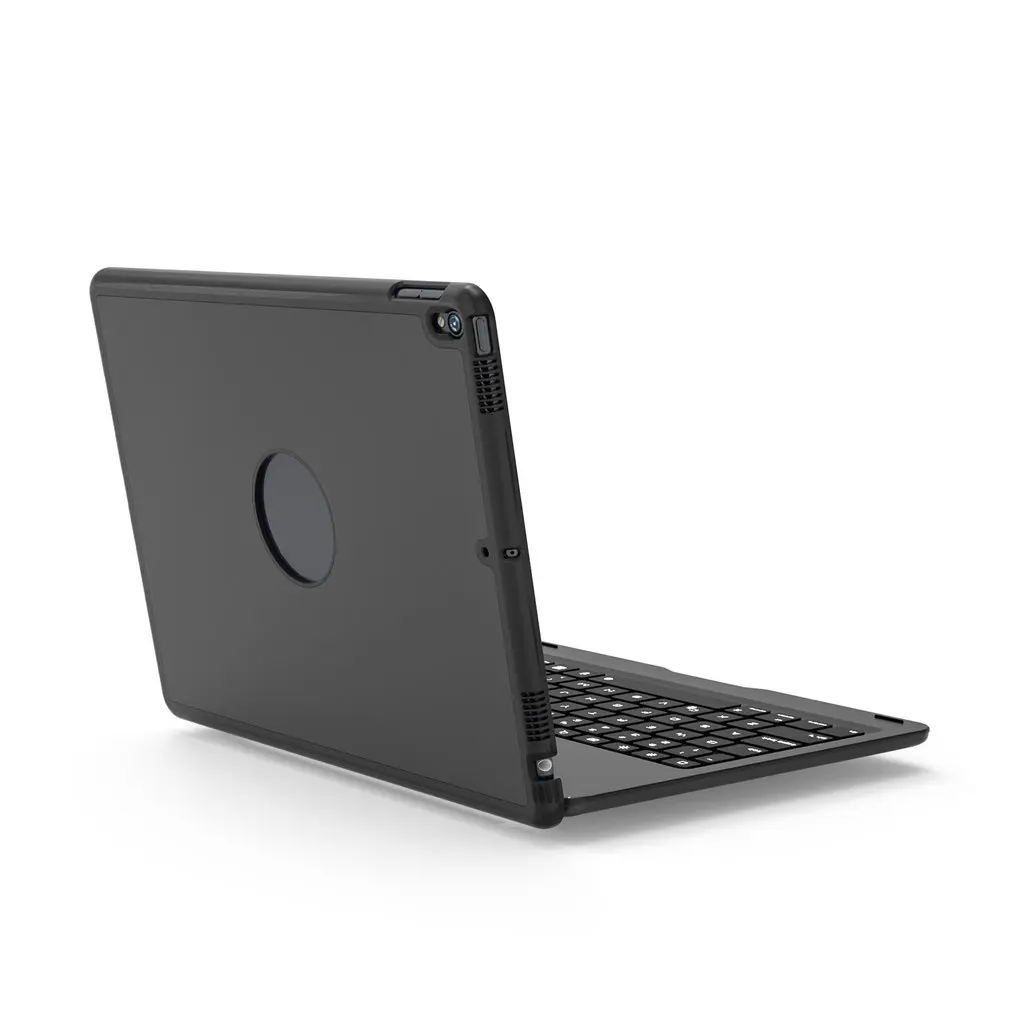 Беспроводная Bluetooth клавиатура с подсветкой алюминиевая смарт-клавиатура чехол