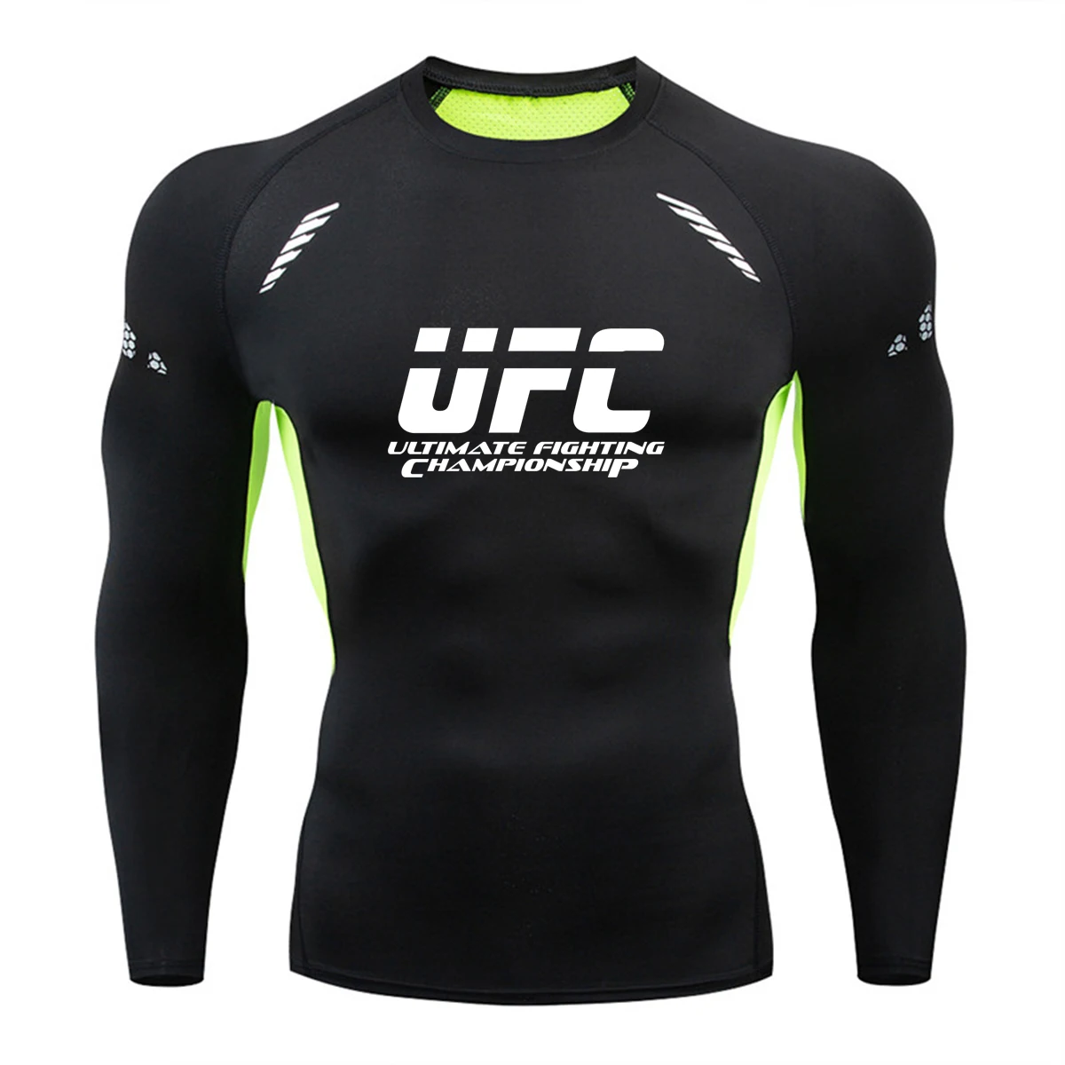 Футболка Rashguard Мужская Спортивная для бега брендовая одежда спортзала фитнеса MMA