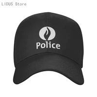 fashion hats police politie printing baseball cap men and women summer caps new youth sun hat