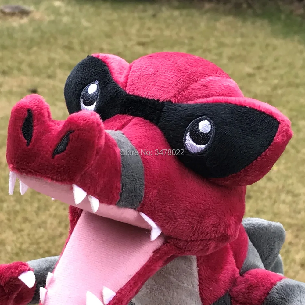 Juguete de peluche de cocodrilo de 11 ", mu&ntilde;eco de dibujos animados, colecci&oacute;n de Allstar, krooodile-3