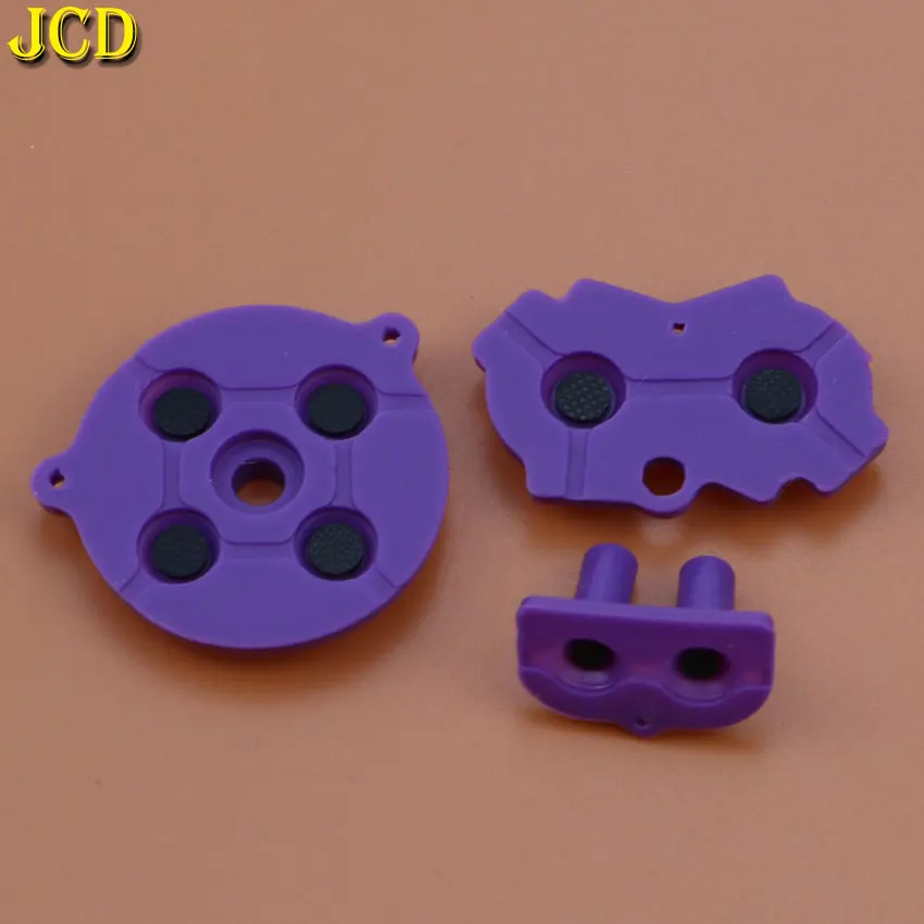 JCD 1 комплект Цветной Резиновый проводящий кнопки A-B D-pad для navd GameBoy Advance GBA