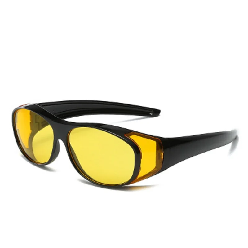 

Protective Sunglasses Night Vision Goggles Black PC Lenses Anti-UV Anti-impact for Driving Sport Style Eye-wear Glasses 18813