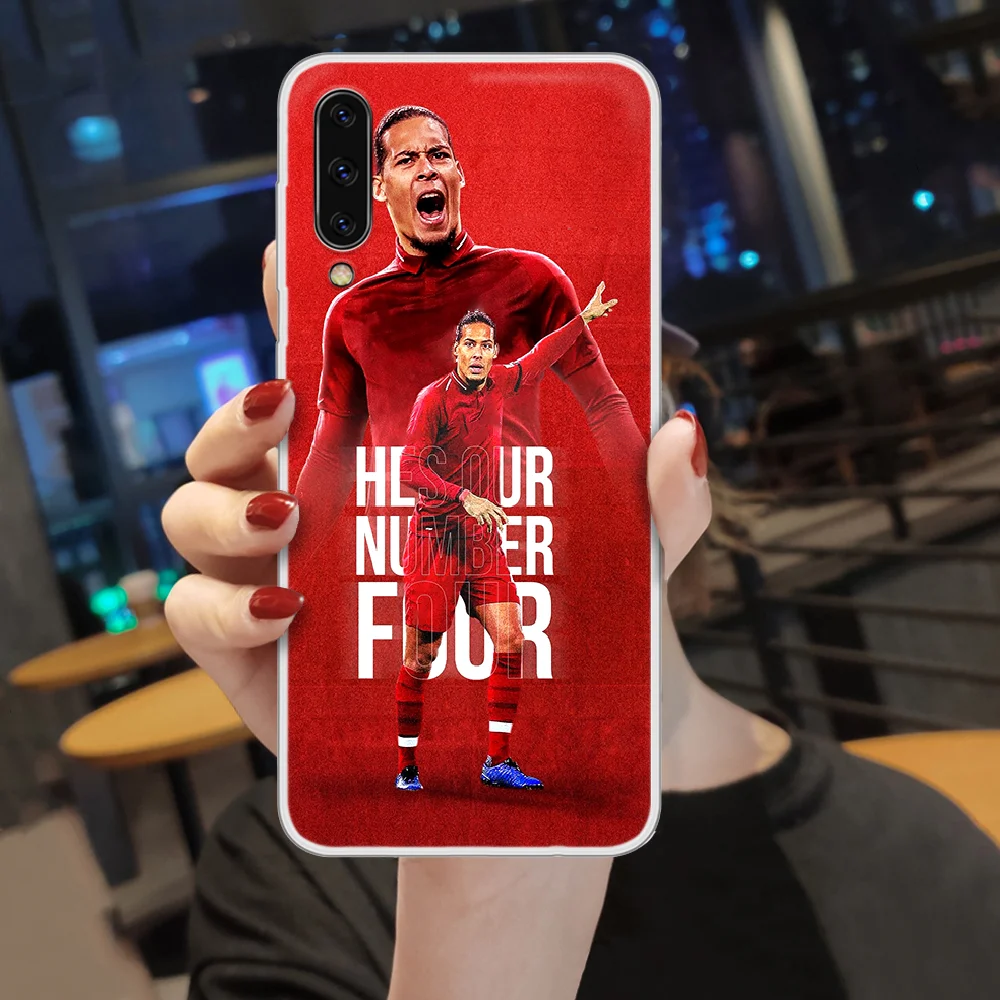 

Virgil van Dijk soccer 4 Phone Case hull For SamSung Galaxy note A 5 7 8 9 20 30 40 50 51 60 70 71 80 2017 18 E transparent