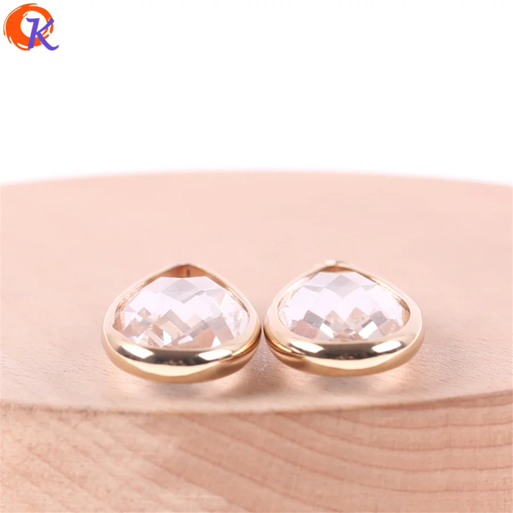 

Cordial Design 30Pcs 14*37MM Jewelry Accessories/Crystal Pendant/Charms Jewelry/DIY Jewelry Making/Hand Made/Earring Findings