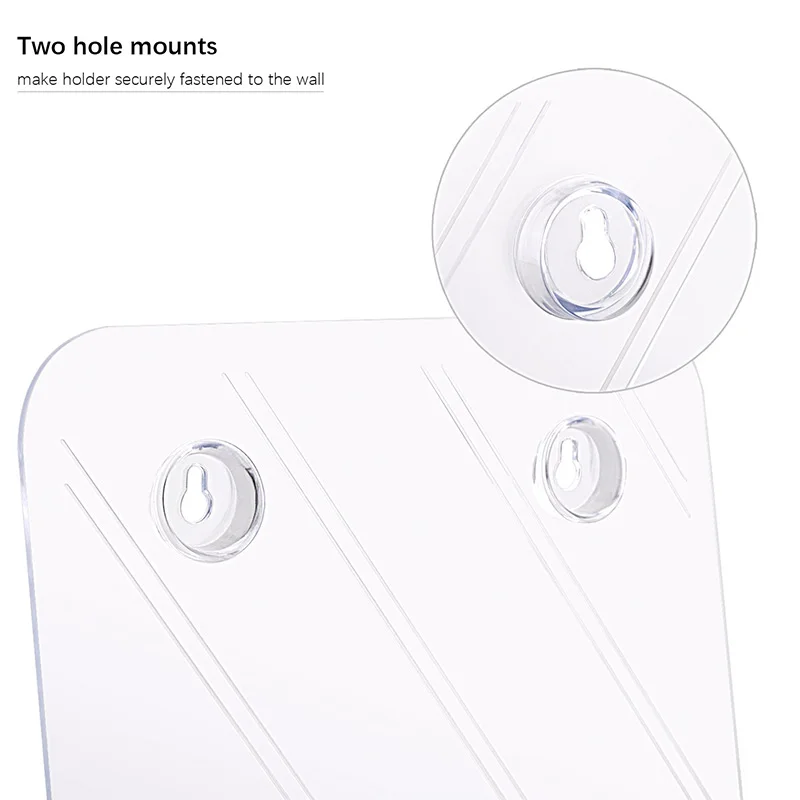 Держатель брошюры 9 3X11 дюймов Пластик держатели для прозрачный флаер держатель