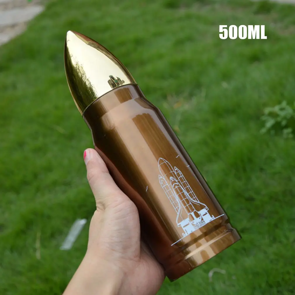 Командный клуб Военная ракетная чашка из нержавеющей стали Вакуумная пушка