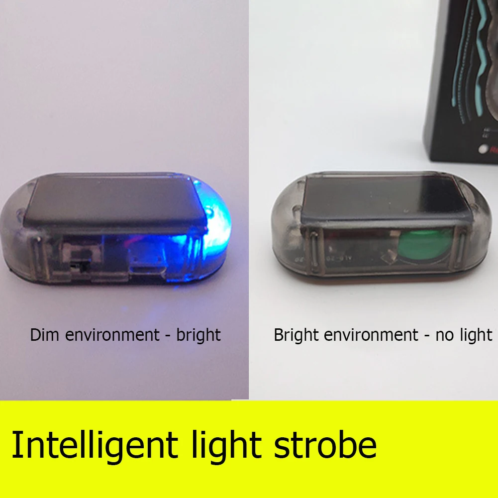 1 шт. универсальный Противоугонный светодиодный светильник на солнечной батарее