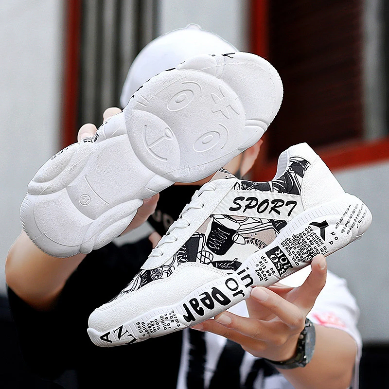 

trainers male 2019 39~46 fashion Lightweight breathable man casual shoes #LA6808