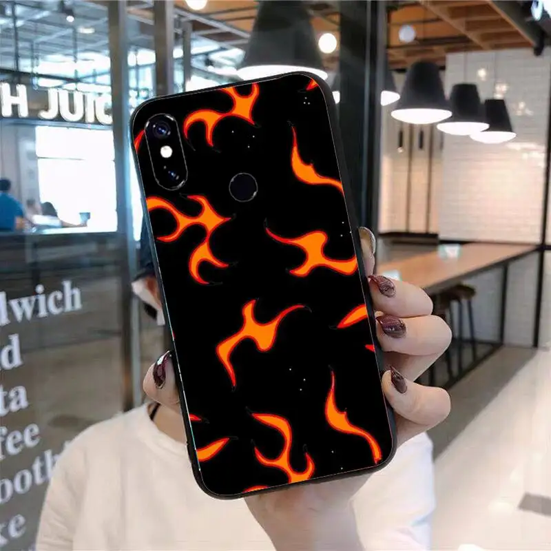 

Fire aesthetics Phone Case For Xiaomi Redmi 7 8 9t 9se k20 mi8 max3 lite 9 note 9s 10 pro