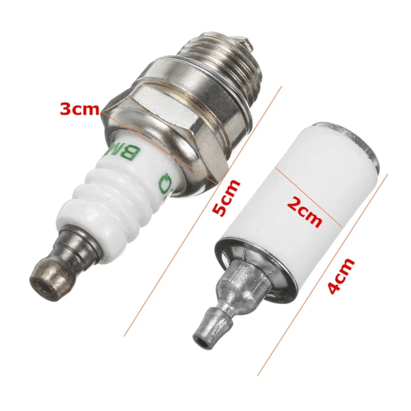 

Carburetor Carb Fuel Filter Line Spark Plug Kit for 36 41 136 137 141 142 Chainsaw Zama C1Q-W29E Accessories