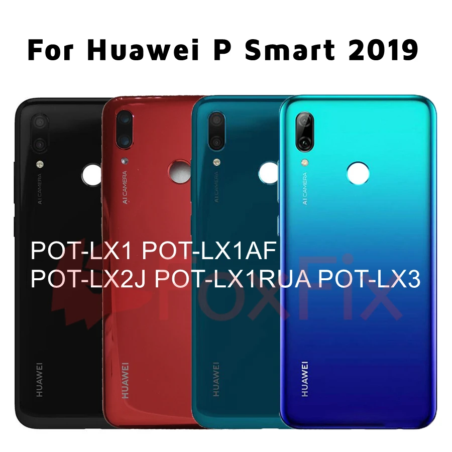 Оригинальная Новинка для Huawei P Smart Z 2019 задняя крышка батарейного отсека корпуса