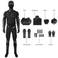 boys season 1 noir cosplay costume superhero role playing black uniform masquerade party show outfit with props
