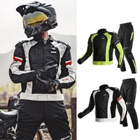 motorcycle jacket mesh cycling wear summer breathable anti fall suit road racing rally clothing motorcycle motorcycle clothing