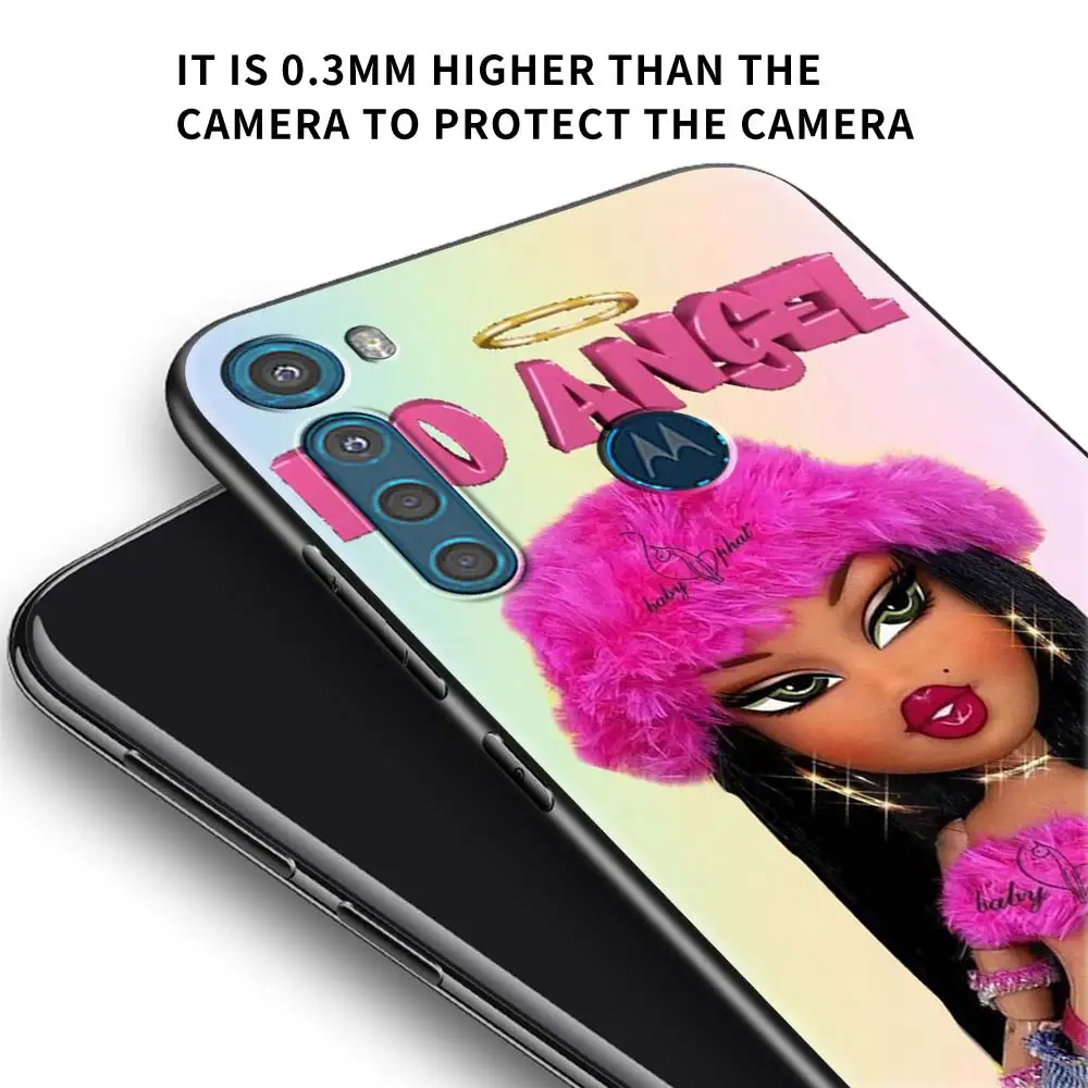 

Riccu Fashion Bratz Painted Fundas For Motorola One Fusion G9 Play G8 Power Lite G30 G10 E6s Edge Cases Silicone Phone Coque