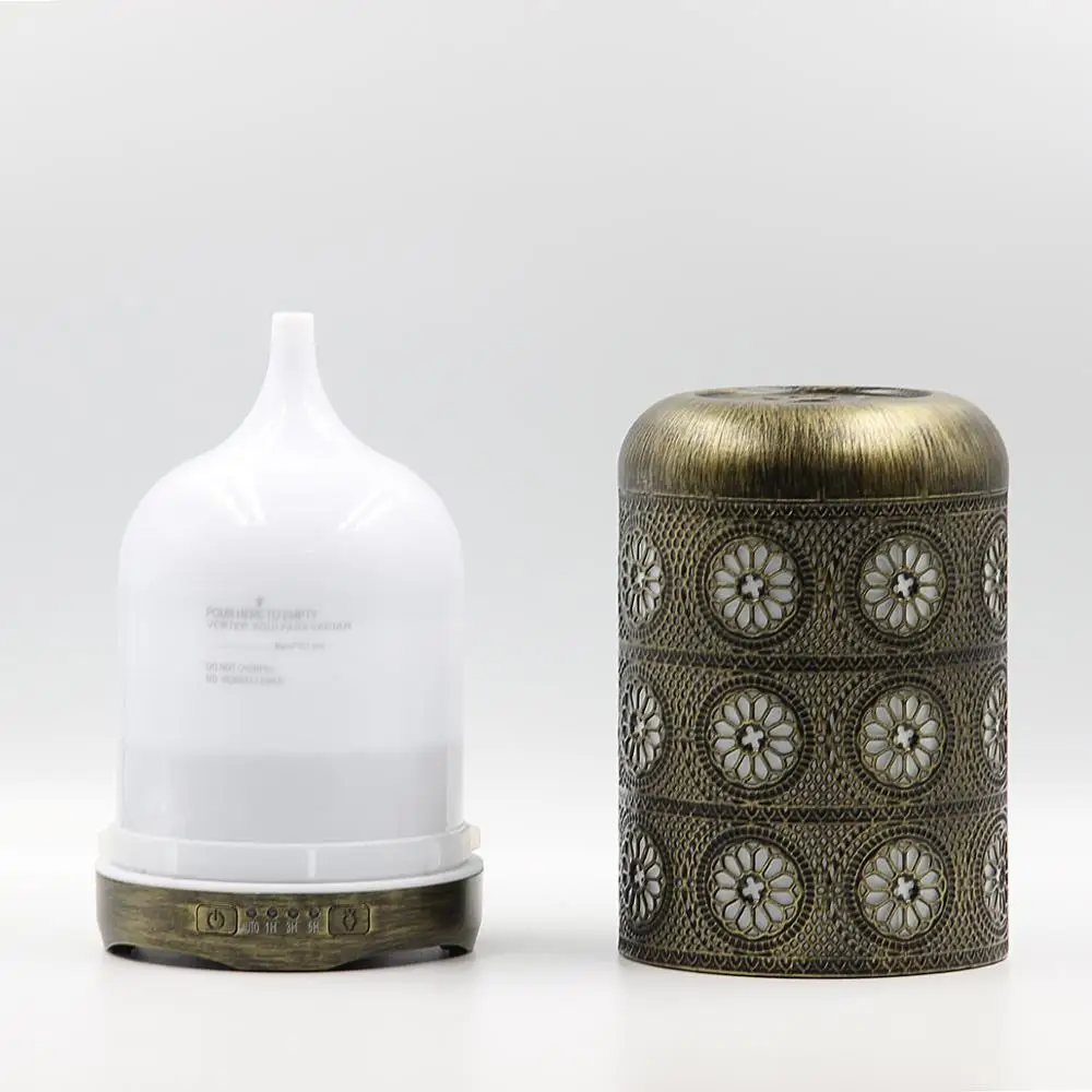 250 мл большой емкости металлический Арома эфирные масла диффузор с красочным