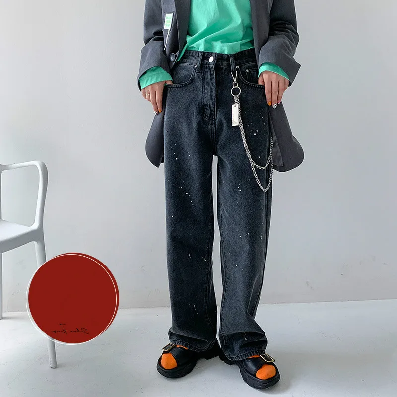 

Брюки женские демисезонные с карманами и высокой талией