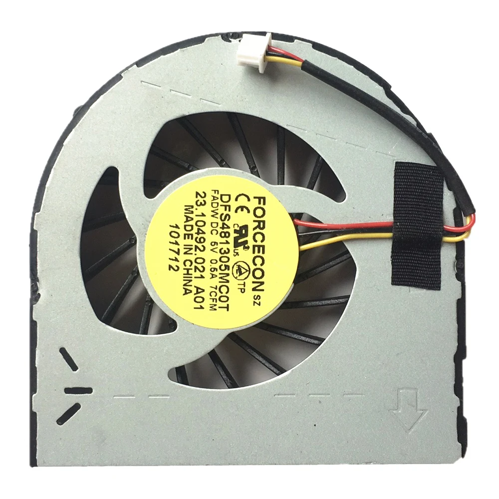 Новый вентилятор процессора для DELL M4040 N4050 N5040 N5050 M5040 V1450 3420 2420 Вентилятор