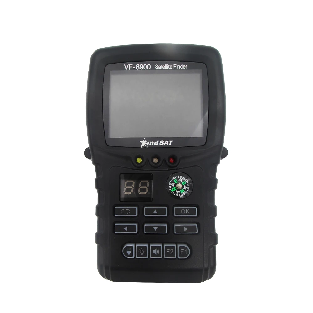 VF-8900 DVB-S2 спутниковый искатель 1000mA Батарея MPEG4 поисковик спутников, счетчик VF-6800 HD цифровой Satfinder vs gtmedia V8 прибор обнаружения