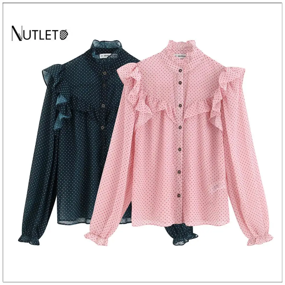 2019 летняя и осенняя женская новая ламинированная декоративная рубашка с