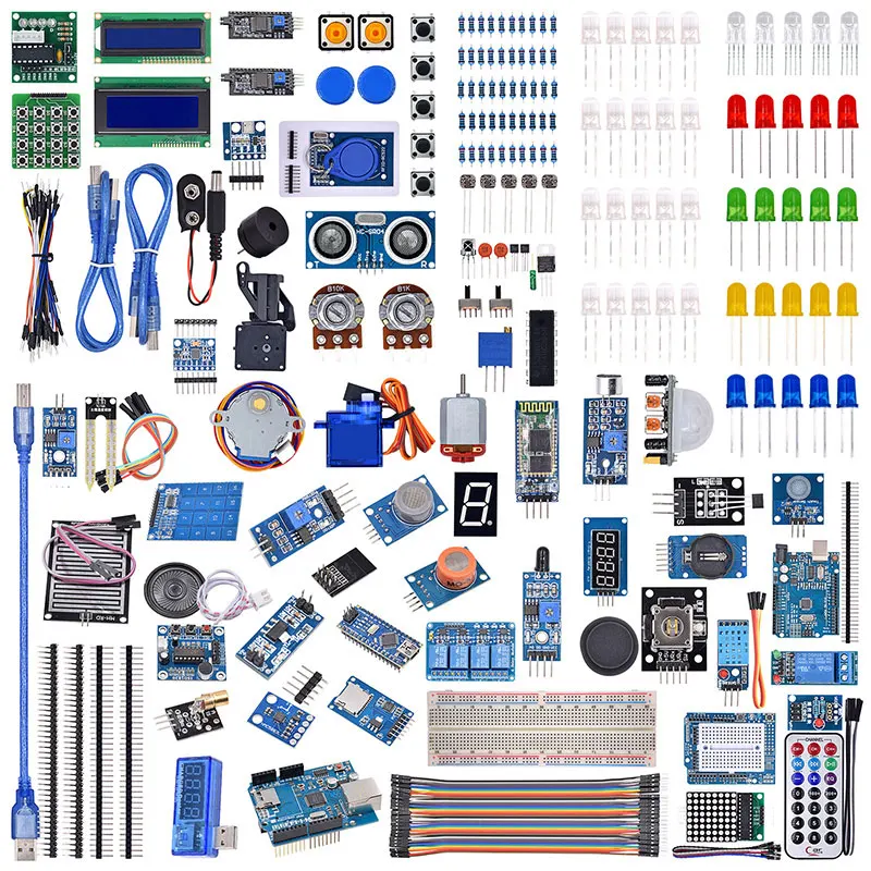 R3 ЖК-датчик Wifi Bluetooth лазерный стартовый набор для начинающих для Arduino