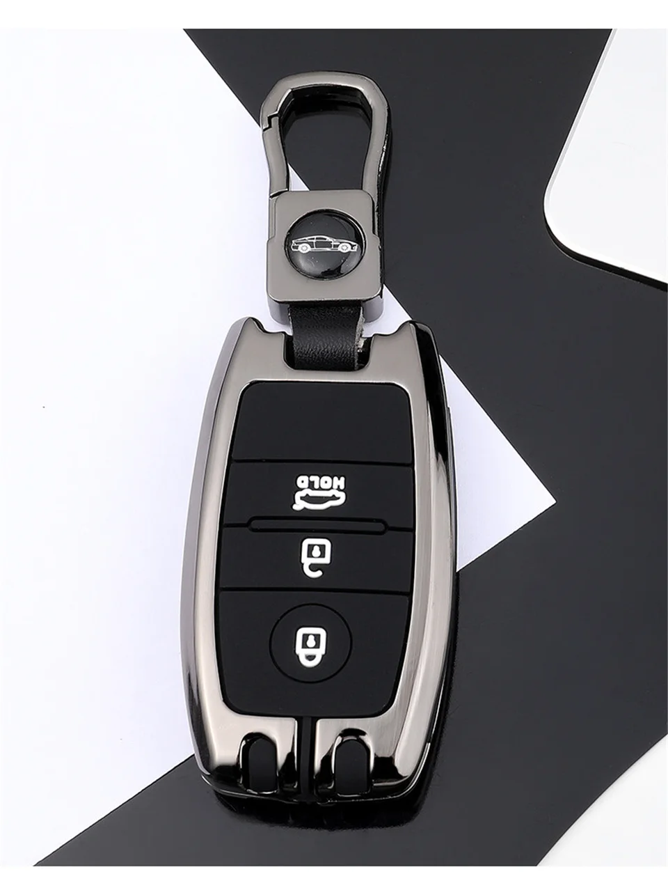 Portachiavi auto per kia sportage 2019 rio 3 ceed sorento picanto cerato soul optima 4 2011 niro x line stinger forte k7 k5 k3 k2 - H32cf7f1b36a44e68b3f3f04ff49d3a4bK